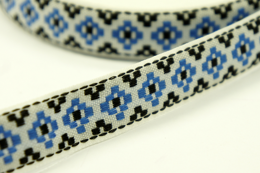 Тасьма 17 мм білий 4В124-2-1125/000