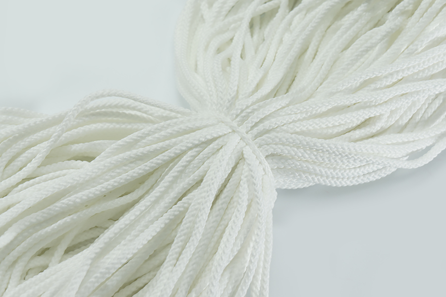 Шнур 4.0 мм для взуття 1-35 білий
