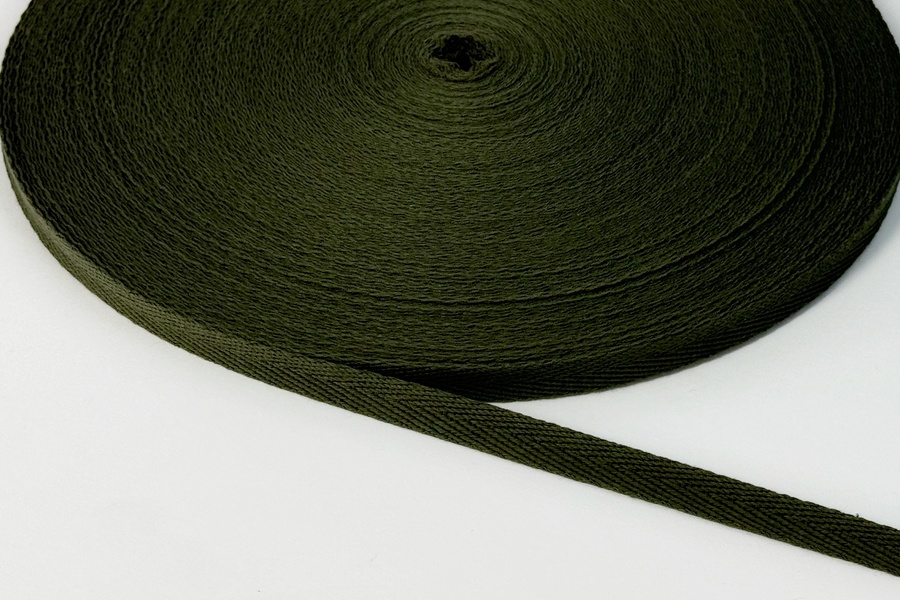 Стрічка кіперна 10 мм хакі 10-А405