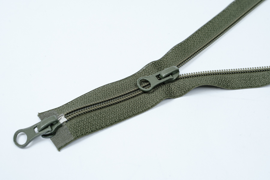 Блискавка Тип 6, 2 замка хакі 85 см