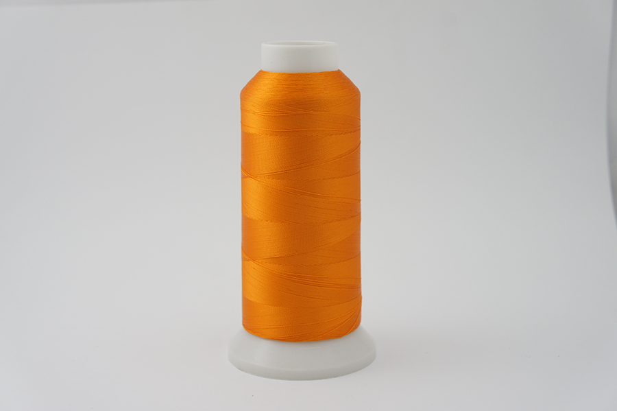 Нитки вишивальні MH 2742 м віскоза 100% оранжевий рудий 5373