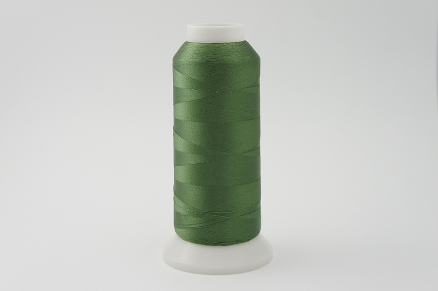 Нитки вишивальні MH 2742 м віскоза 100% зелений яскравий 5715