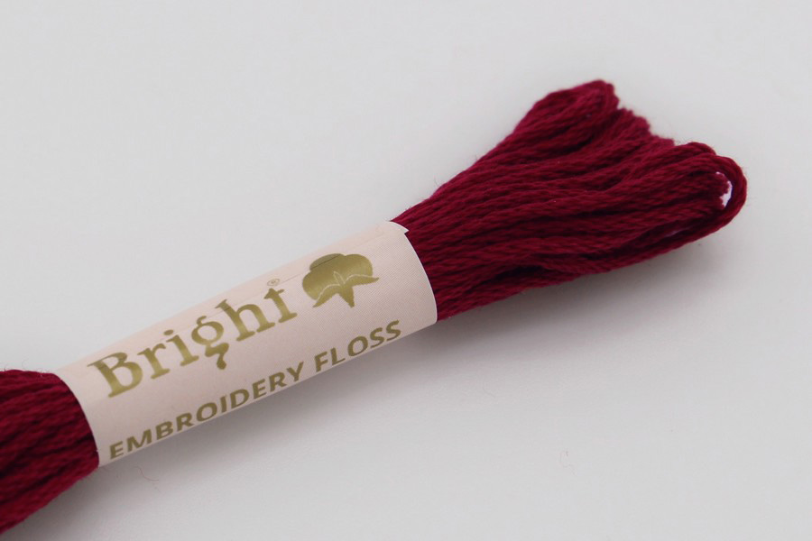 Муліне Bright бавовна бордовий 1204