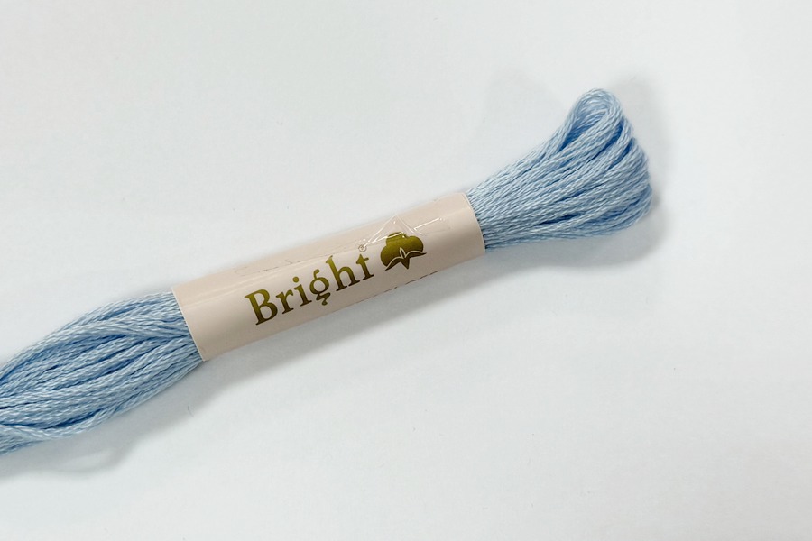 Муліне Bright бавовна блакитний світлий 2604