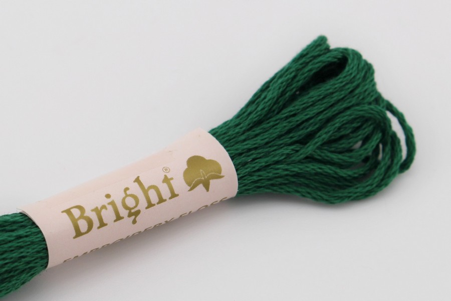 Муліне Bright бавовна зелений темний 4112