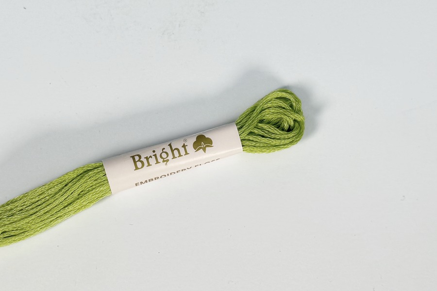 Муліне Bright бавовна салатовий яскравий 4706