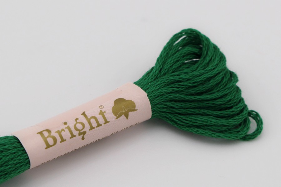 Муліне Bright бавовна зелений яскравий 4111