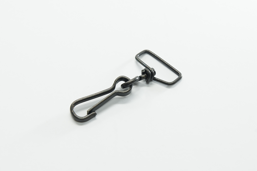 Карабін 30 мм з рамкою 20 мм Castiglioni простий, з рамкою оксид