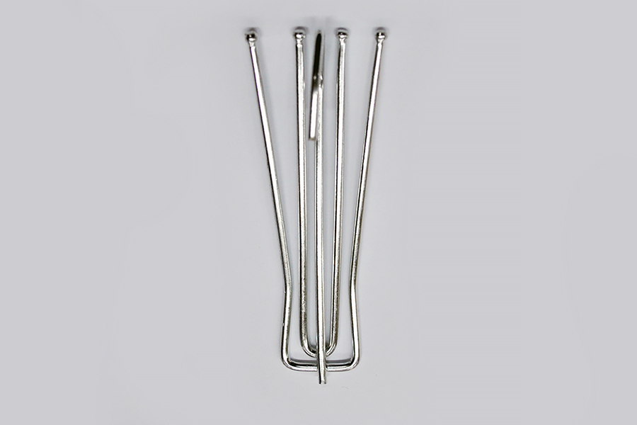 Гачок - фіксатор тасьми 75 мм