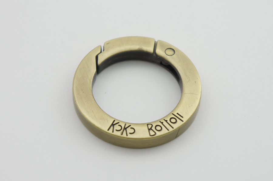 Кільце 36х36 ст.латунь карабін Castiglioni 36 мм