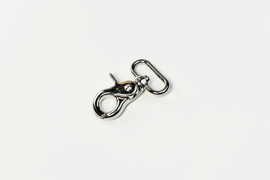 Карабін 40 мм з рамкою 30 мм Castiglioni декоративний, з рамкою нікель 1050/30-nik