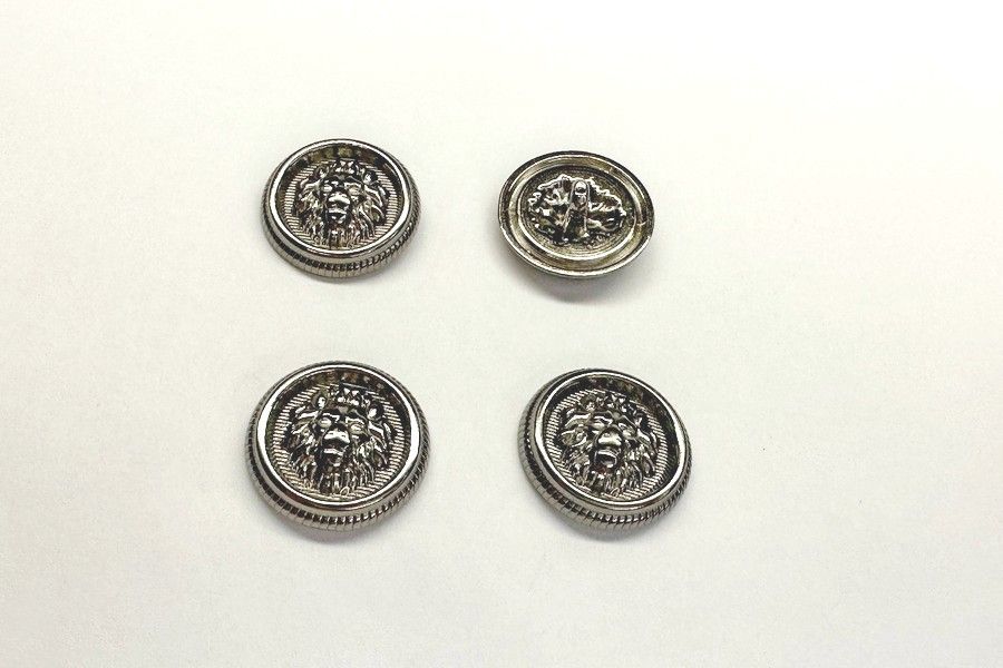 Гудзик на ніжці 20 мм Mertbutton нікель чорний SMB-318