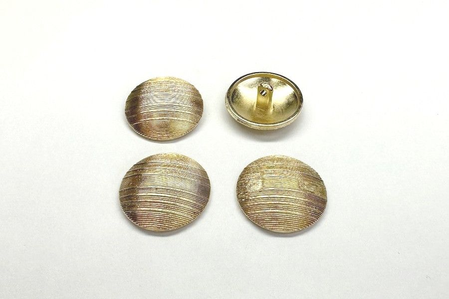 Гудзик на ніжці 18 мм Mertbutton золото SMB-6370