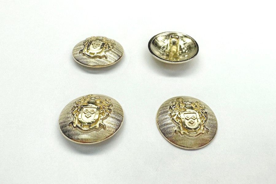Гудзик на ніжці 20 мм Mertbutton золото SMB-372