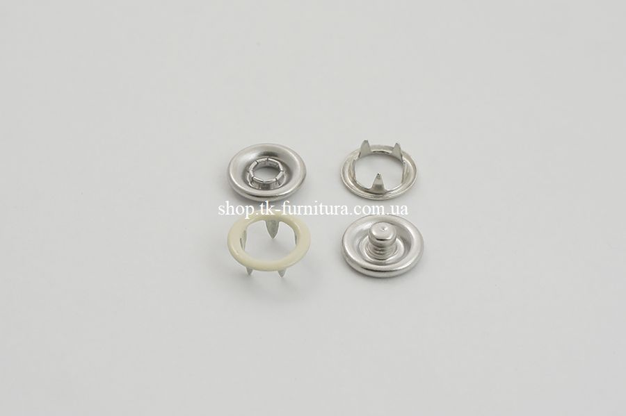 Кнопка 9 мм Spring NS New Star молочний кремовий