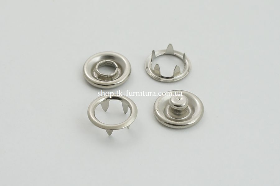 Кнопка 10,5 мм Spring NS New Star нікель