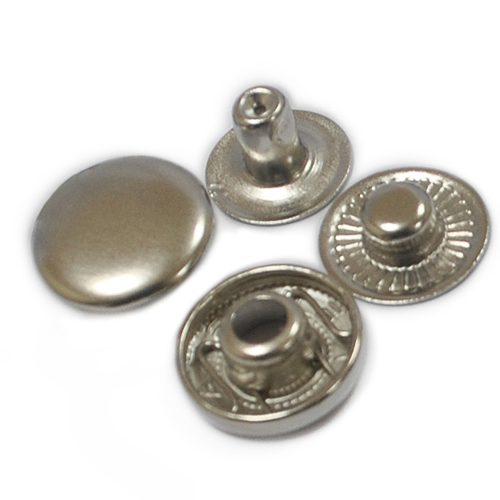 Кнопка 15 мм Alfa NS New Star пробивна нікель