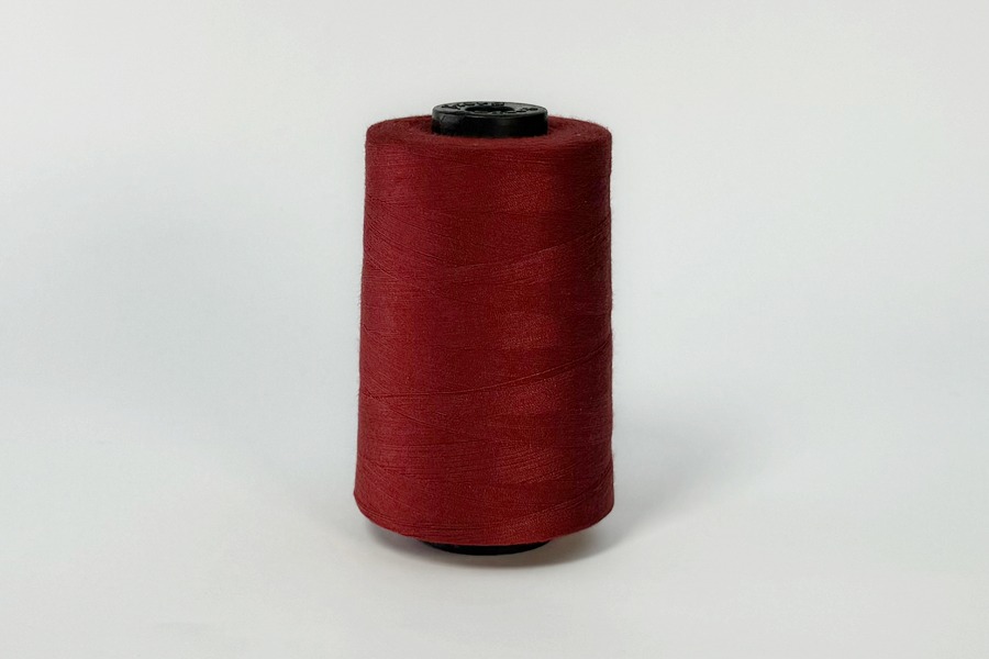 Нитки швейні №45/2 Barva армовані поліестер 100% бордовий 3000 м 6073