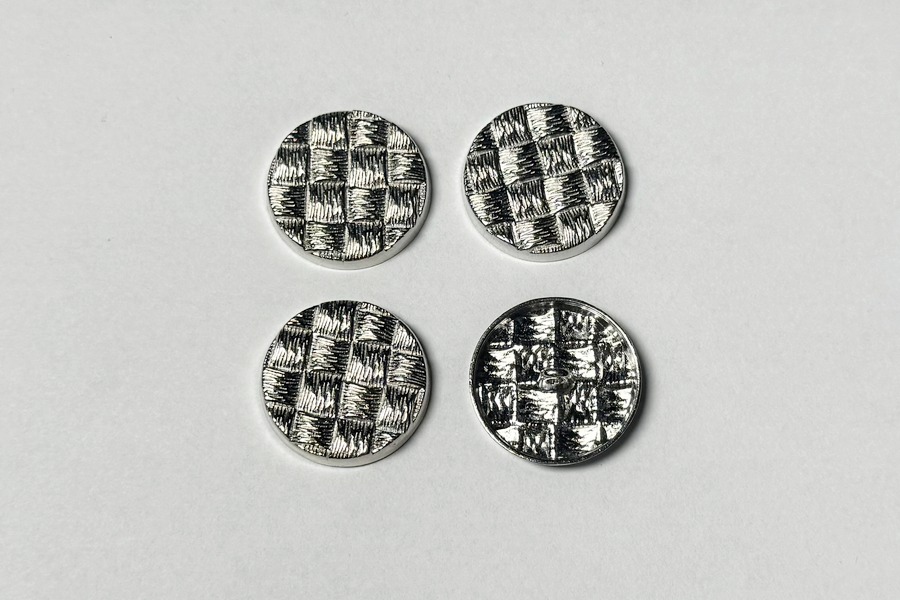 Гудзик на ніжці 25 мм Mertbutton нікель UTS-29