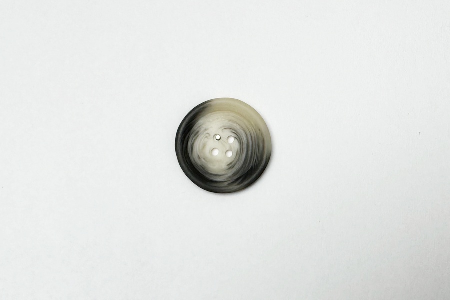 Гудзик 28 мм Mertbutton 4 отвори класичний різнокольоровий 2607-44-17