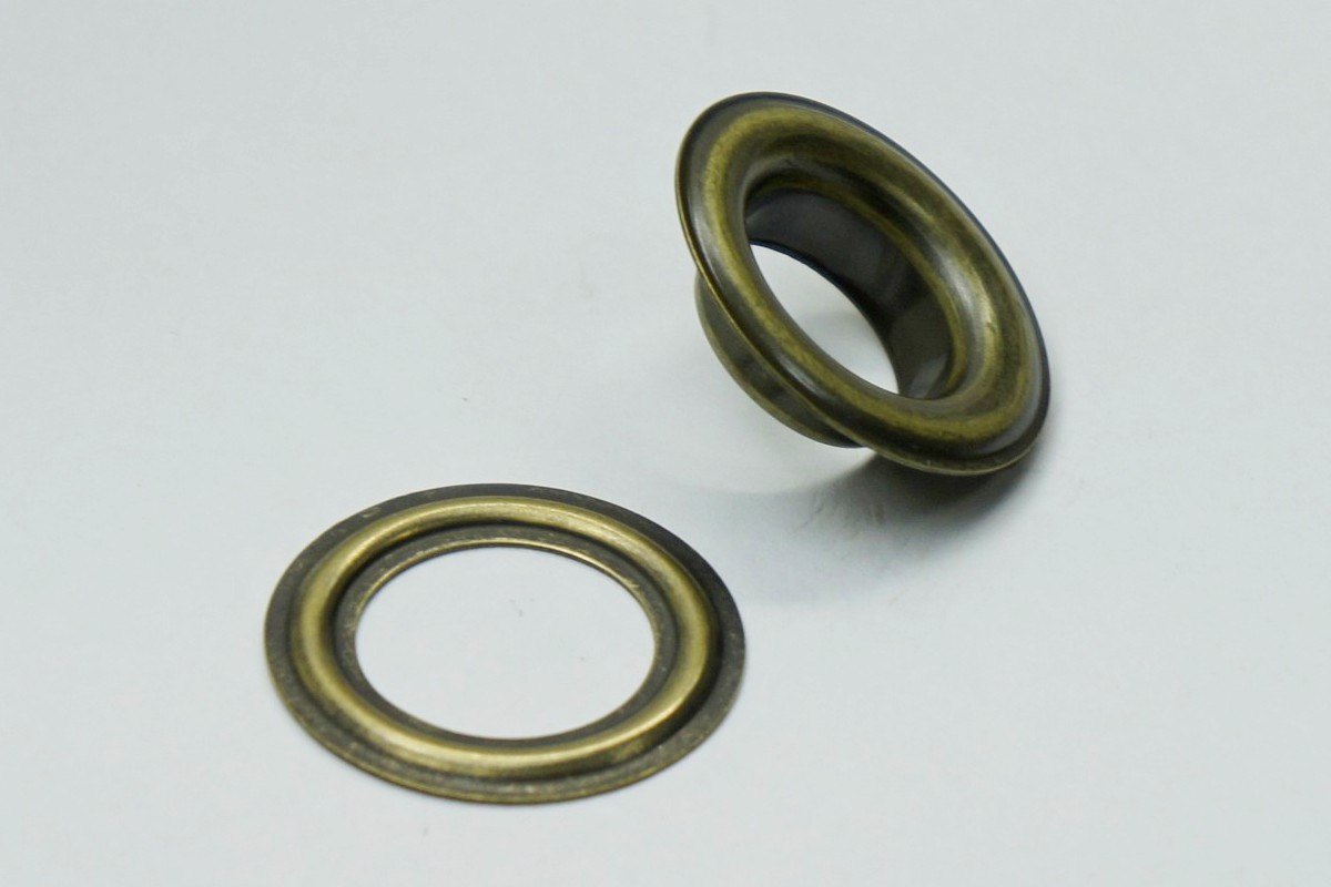 Люверс 18.0 мм VE-80 Castiglioni стара латунь