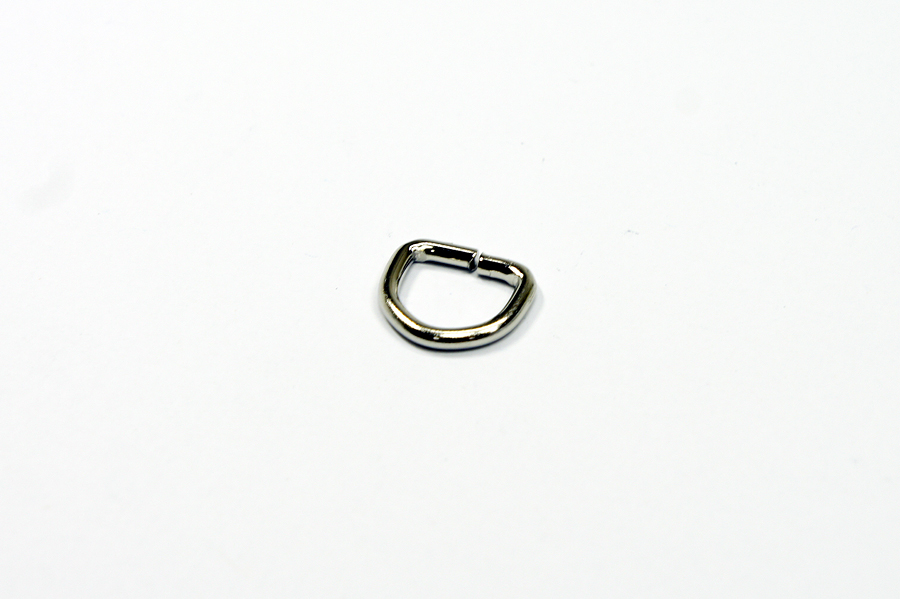 Напівкільце 10х2 нікель Castiglioni 10 мм