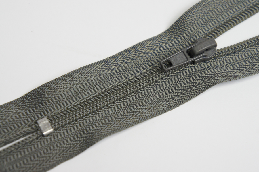 Блискавка MH Тип 4 сірий 18 см