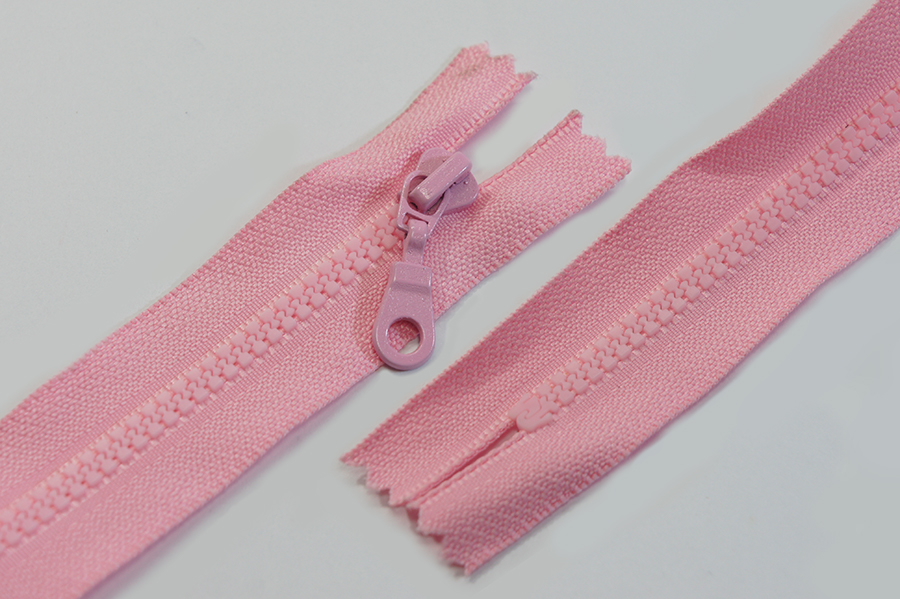 Блискавка MH Тип 3, нероз'ємні рожевий 20 см