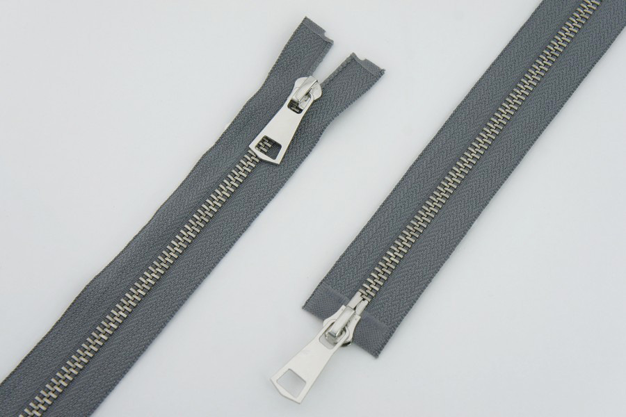 Блискавка MH Тип 5, 2 замка сірий 90 см 5MTO-90-384-nik