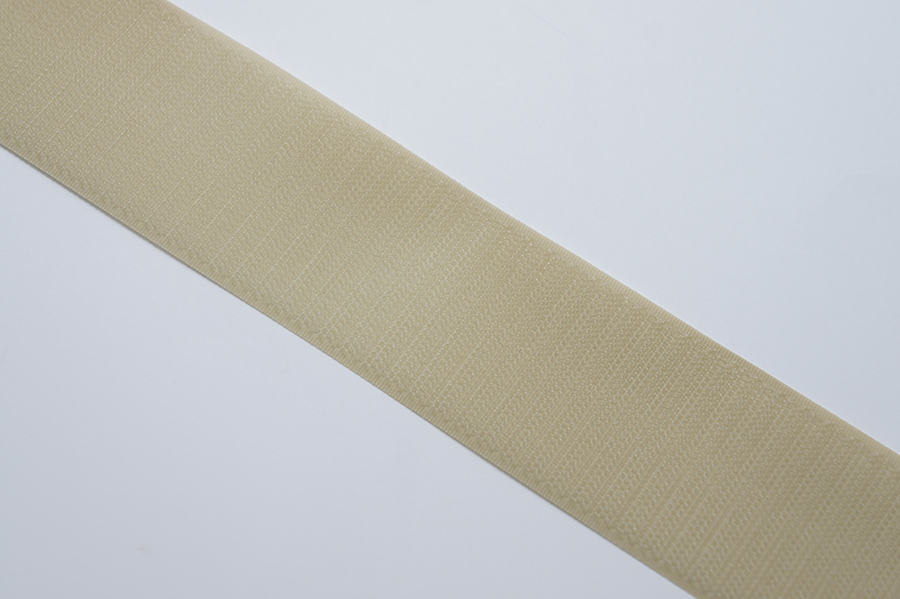 Стрічка 50 мм гачкова Dost гачок бежевий сірий