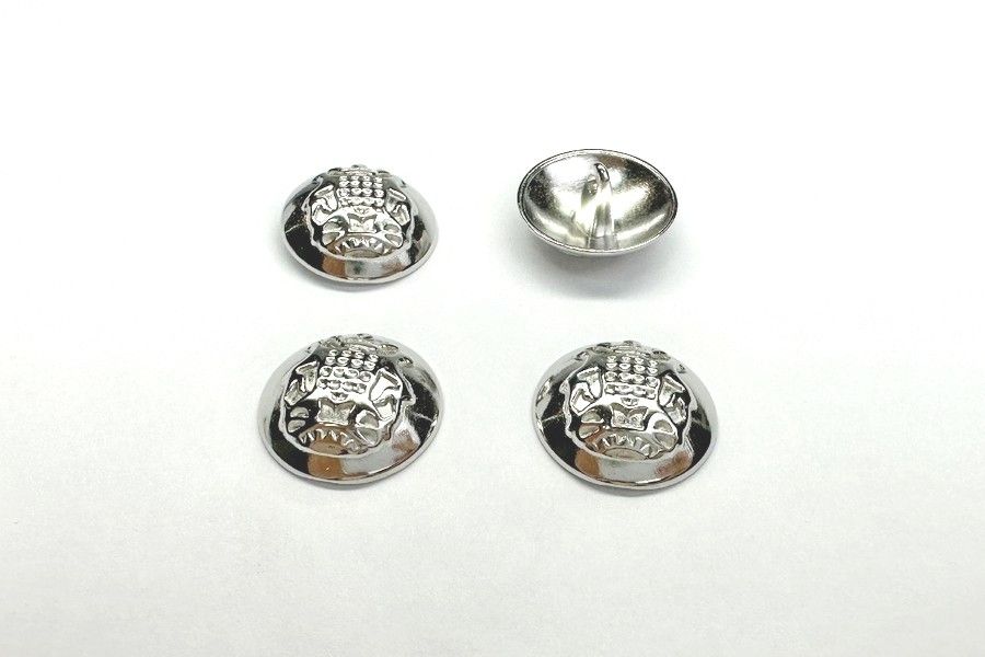 Гудзик на ніжці 23 мм Mertbutton нікель SMB-435