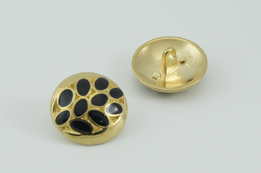 Гудзик на ніжці 23 мм Mertbutton золото АДС АДС-548-36-gold