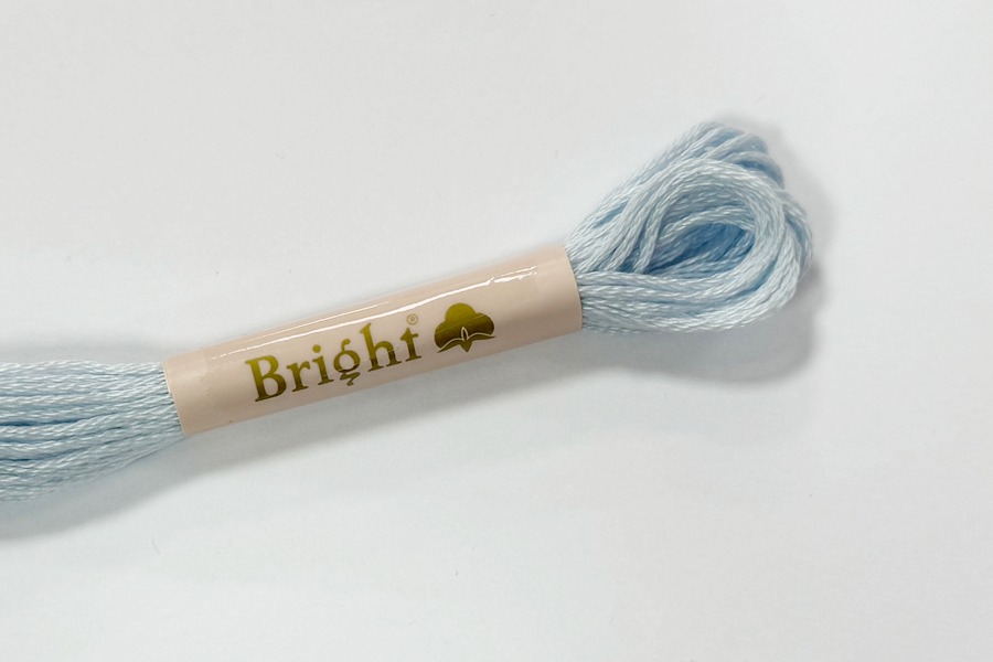 Муліне Bright бавовна блакитний м'ятний світлий 2602