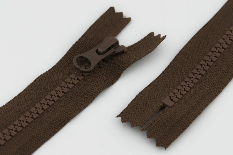 Блискавка YKK Тип 5, нероз'ємні коричневий 18 см