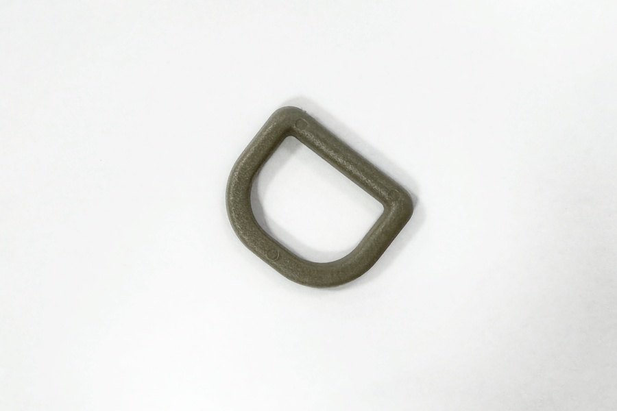 Напівкільце пластик 25мм Castiglioni одинарна койот