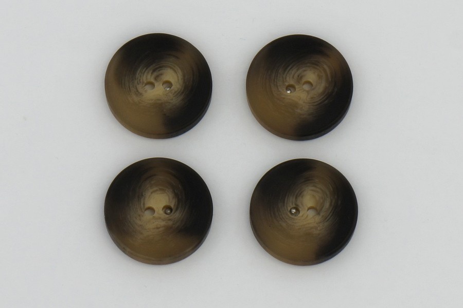 Гудзик 25 мм Mertbutton 2 отвори класичний койот FNL-251/253 FNL-253-40-0398