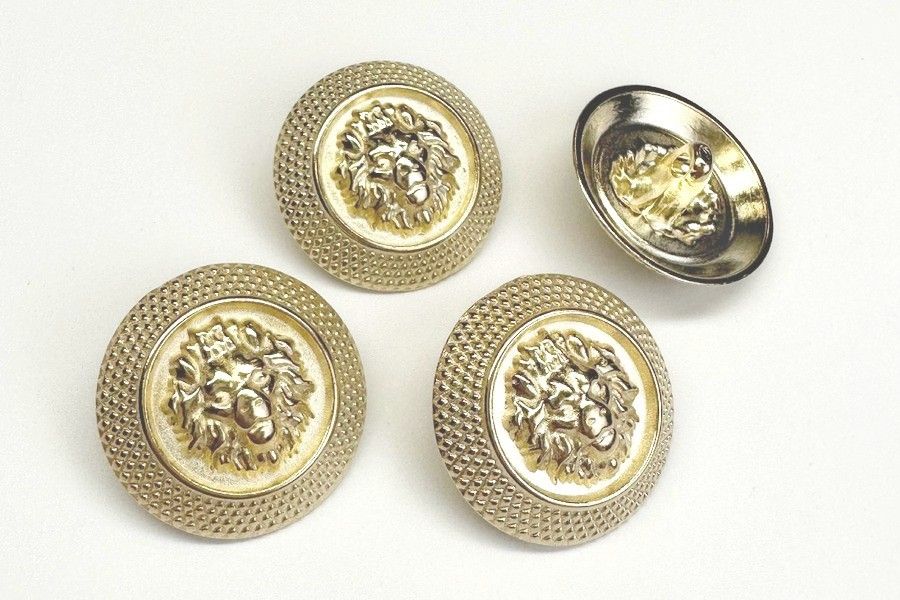 Гудзик на ніжці 23 мм Mertbutton золото SMB-375