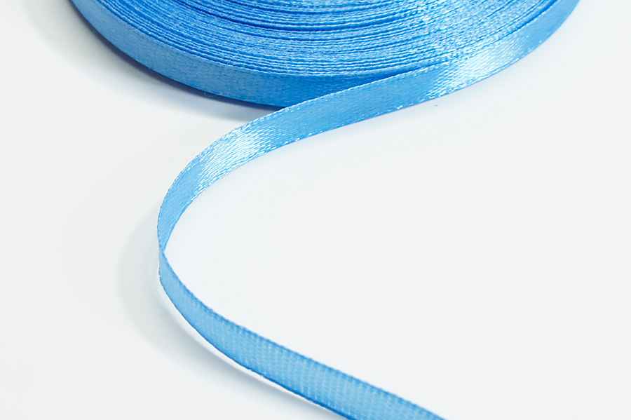 Стрічка 6 мм MH волошковий світлий