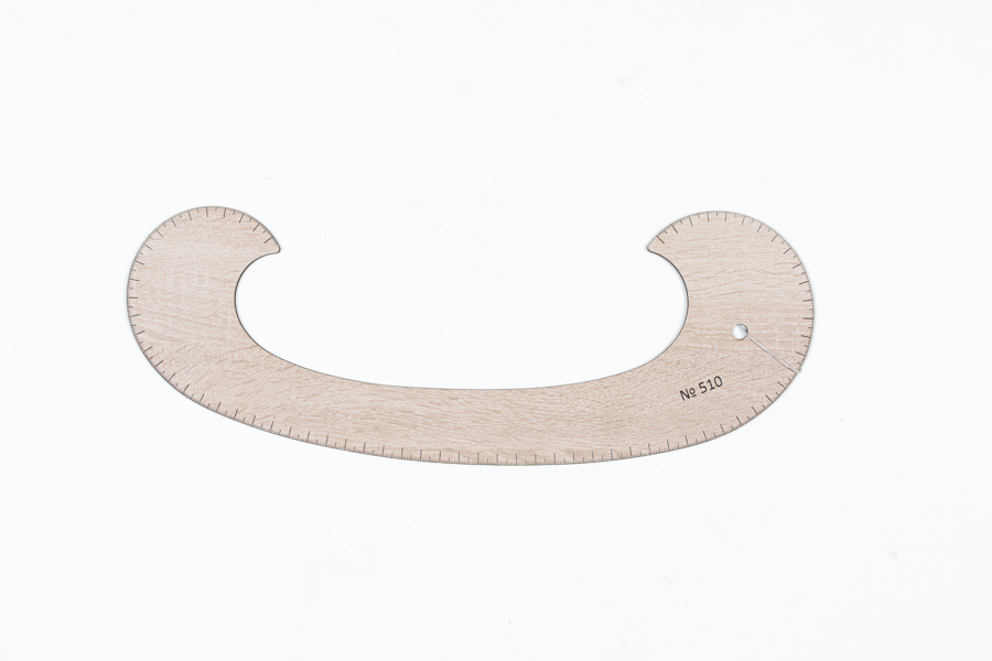 Лекало кравецьке №510 MH 35х14 см