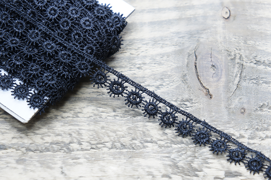 Мереживо гіпюр 10 мм MH чорний 0575-1901-black