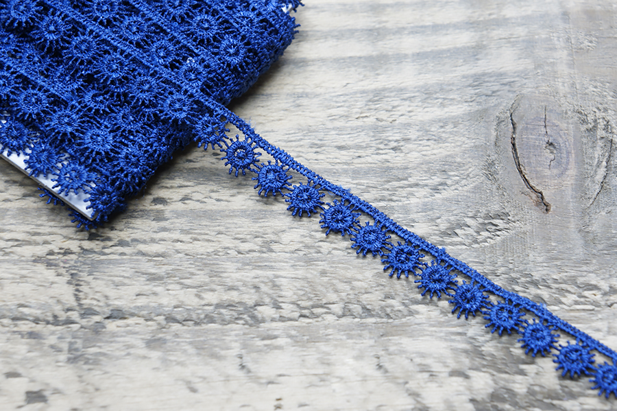 Мереживо гіпюр 10 мм MH синій темний 0575-1901-8348