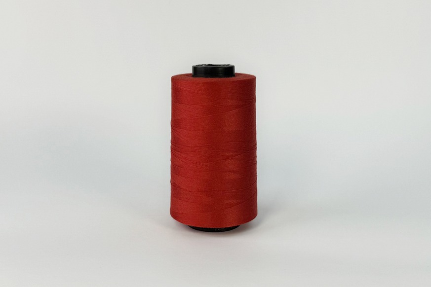 Нитки швейні №45/2 Barva армовані поліестер 100% червоний 3000 м 6051