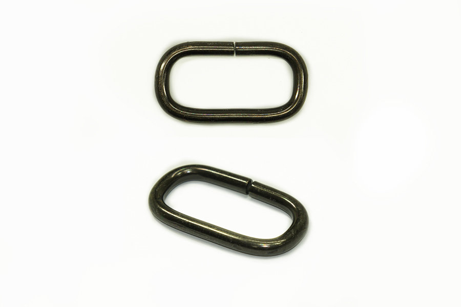 Рамка 26х14х4 овал Castiglioni стара латунь 26 мм