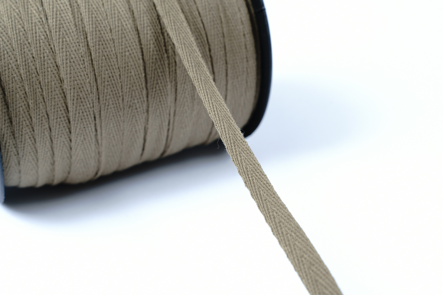 Стрічка кіперна 10 мм бежевий хакі 8510-631