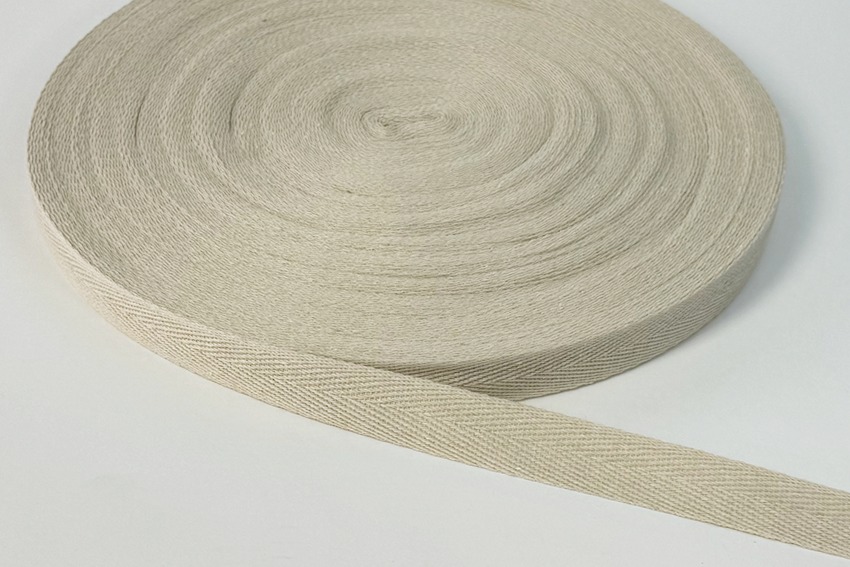 Стрічка кіперна 20 мм бежевий світлий