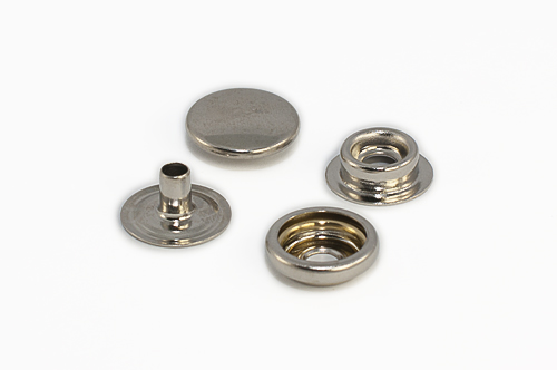 Кнопка 15 мм CC/15 3/4 Castiglioni пробивна нікель