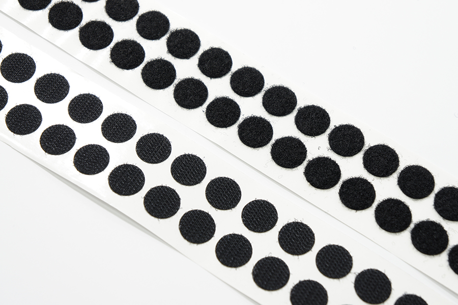 Застібка 15 мм клейова Dostband комплект клейова, коло чорний