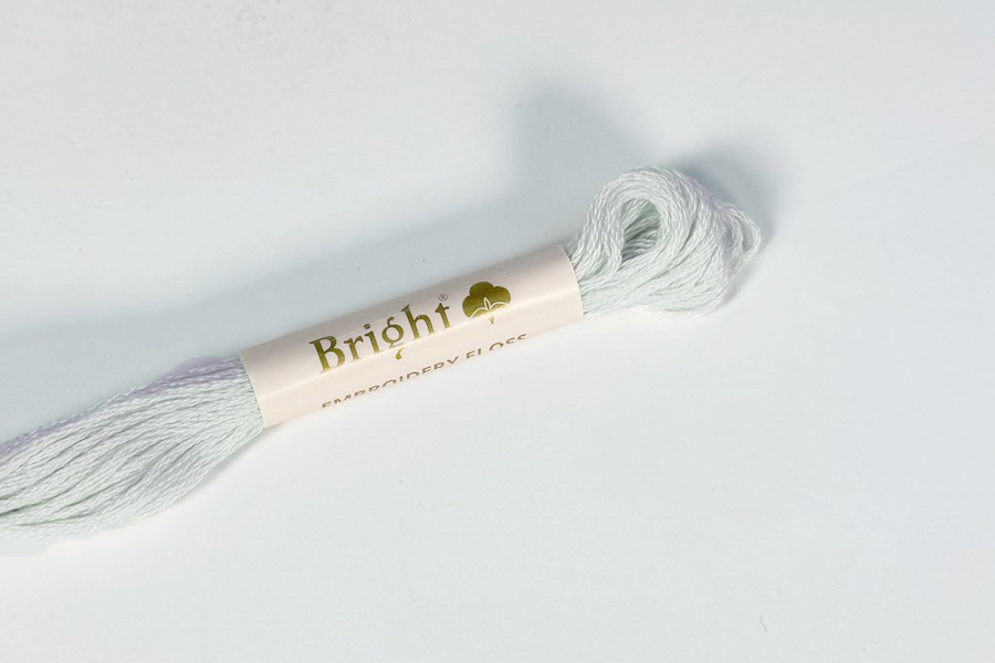 Муліне Bright бавовна сірий блідий