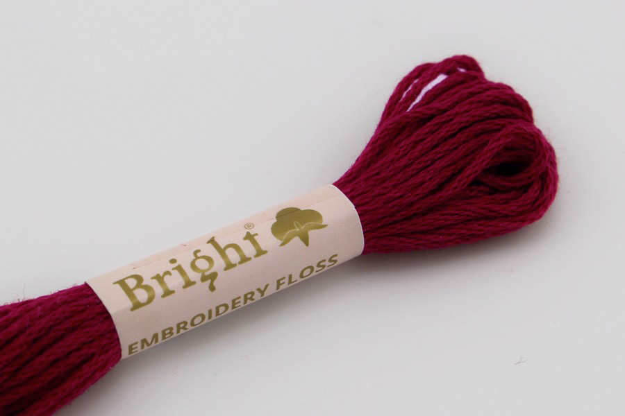 Муліне Bright бавовна бордовий 1201