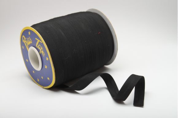 Бейка 16 мм MH матова, підвернута чорний